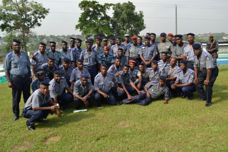 Religion : Réunion préparatoire pour le 54ème pèlerinage militaire international catholique à Lourdes, en France